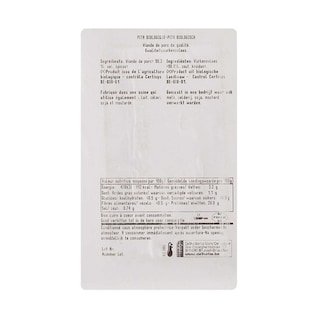Delhaize | Bio | Pitavlees | Varken | Bio 