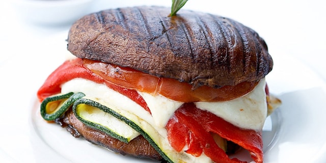 Mille-feuille de portobello