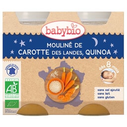 Repas | Carotte Quinoa | 8M | Bio