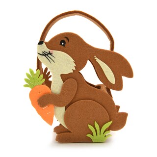 Delhaize | Panier Feutre Lapin | 17cm 