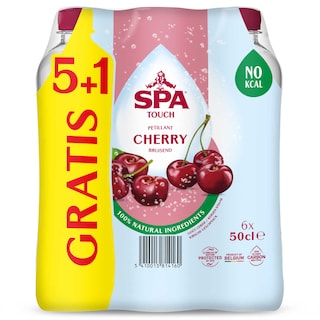 Spa | Touch | Water | Bruisend | Kers | 5+1 