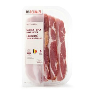 Delhaize | Lard fumé 