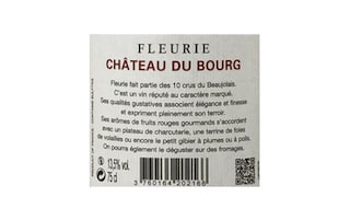 France - Frankrijk | Bourgogne - Cru du Beaujolais | Fleurie Château du Bourg 2015 Rouge 