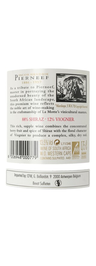 South Africa | Pierneef Shiraz Viognier 2010 | Rouge 