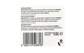Delhaize | Noix de coco en poudre 