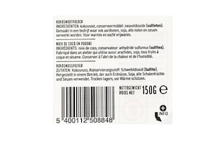 Delhaize | Noix de coco en poudre 