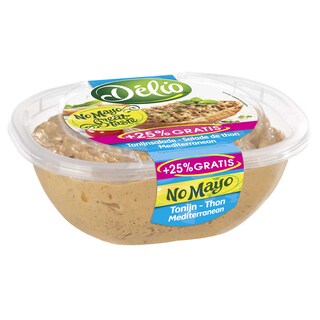 Délio | Salade de thon Med | Sans mayonnaise | +25% 