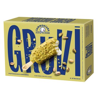 Sammontana | Gruvi | Pistache | Stick 4 x 7,5 cl