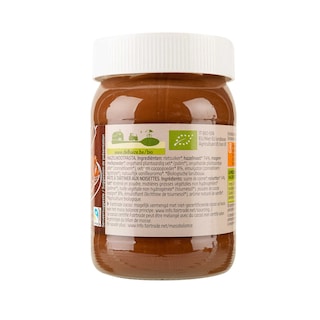 Delhaize | Bio | Pâte à tartiner | Noisettes/Cacao | Bio | FT 
