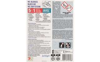 Delhaize | WC Blok | Power | 5 Druppels | Javel | Duo 