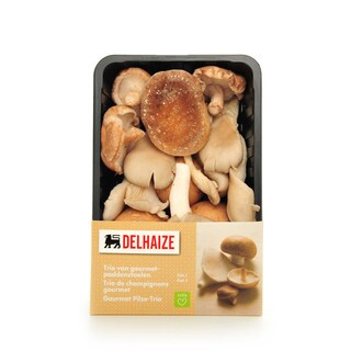 Delhaize | Champignons | Trio gourmet | Verpakt 