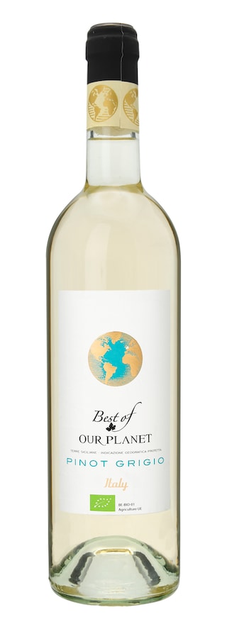 Italie - Italië | Sicilia - Terra Siciliane | Best Of Our Planet Pinot Grigio Wit | Bio 