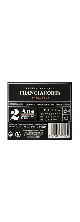 Elissa Perenna | Franciacorta | Extra Brut 
