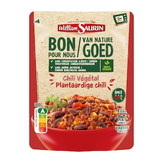 William Saurin | William Saurin | Chilli Végétal | Plat Préparé| 300g 