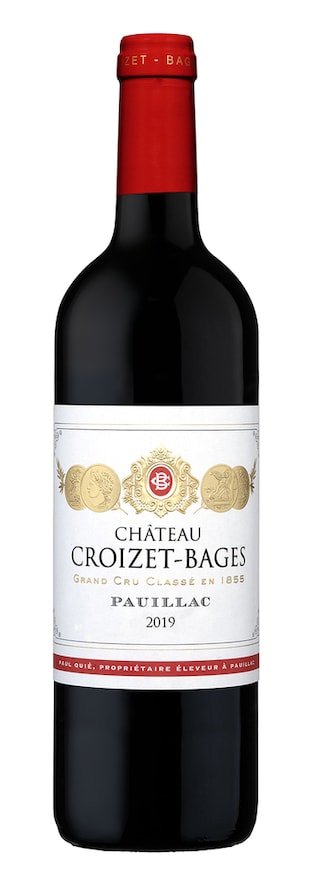 France - Frankrijk | Bordeaux | Croizet Bages | Houten Kist | 2019 | Rood 