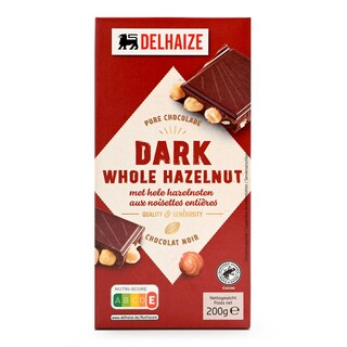 Delhaize | Chocolat Noir | Noisettes 200 gr