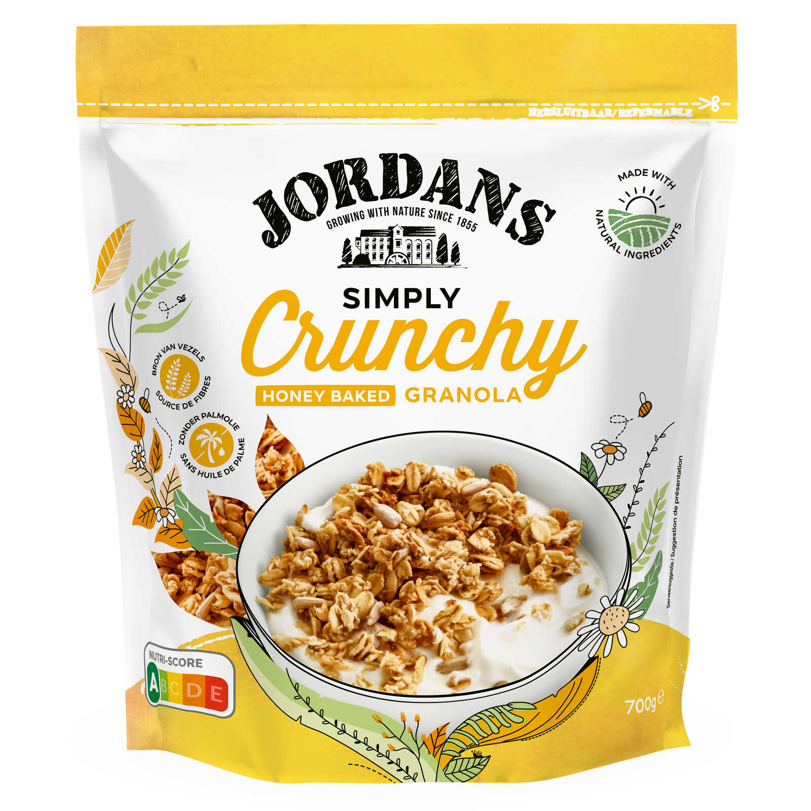 Jordans | Granola | Simply | 700 gr | Delhaize