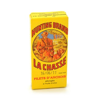 La chasse | Filet anchois | allongés | a l'huille d'olive 