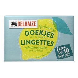 Lingettes rince-doigts