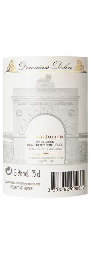 France - Frankrijk | Bordeaux Saint Julien | Château Leoville Las Cases | 2010 | Rood 