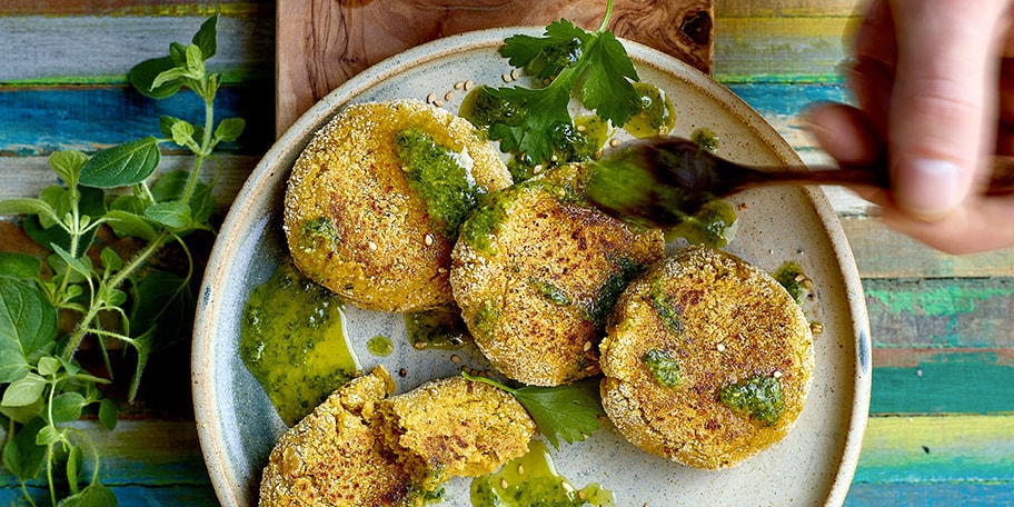 Boulettes veggie aux pois chiches et aux carottes