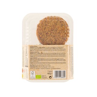 Delhaize | Bio | Burger aux noisettes | Végétarien | Bio 
