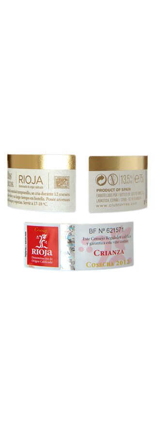 ESPANA - RIOJA | Rioja | Ibericos Rioja Torres 2012 