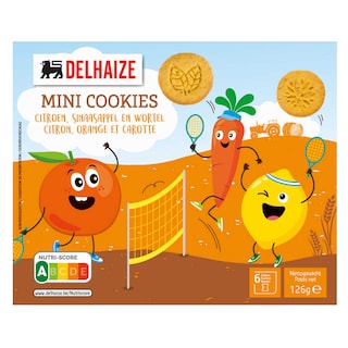 Delhaize | Koekjes | Citroen | Sinaasappel | Wortel 