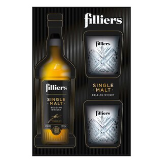 Filliers | Whisky | Single Malt | 70cl | GFTP+2 Glazen 