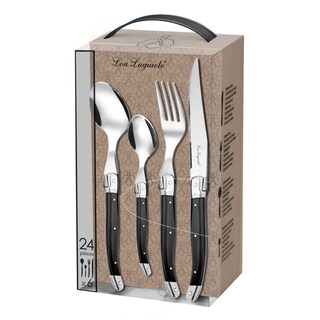 Lou Laguiole | Ménagère | anthracite | 24pc 