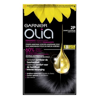 Olia | Coloration Cheveux | Noir Platine 