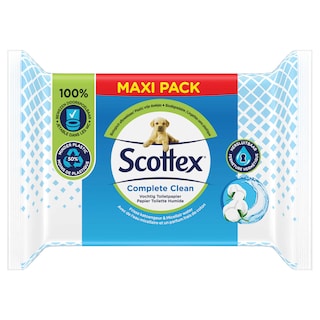 Scottex | Toiletpapier | Vochtig | Complete Clean 