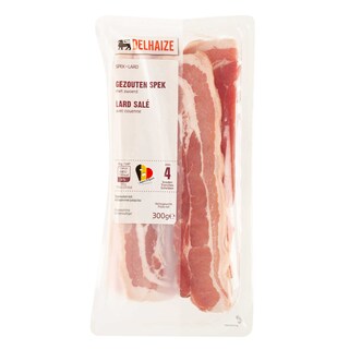 Delhaize | Gezouten spek 300 gr
