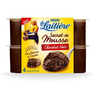 La Laitière | Mousse | Pure chocolade | 3+1 gratis 