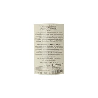 OSTERREICH | BURGENLAND | PINOT NOIR HUNDERTPFUNDER 2011 