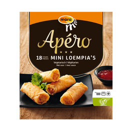 vegetarische Mini loempia's