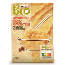 Delhaize | Bio | Purée de pommes de terre | Noix muscade | Bio 