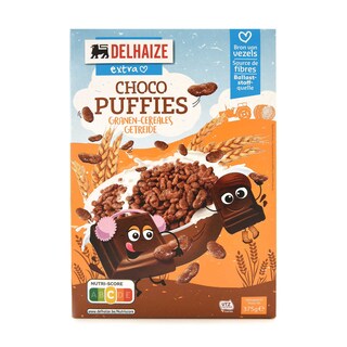 Delhaize | Kids | Ontbijtgranen | Choco Puffies 