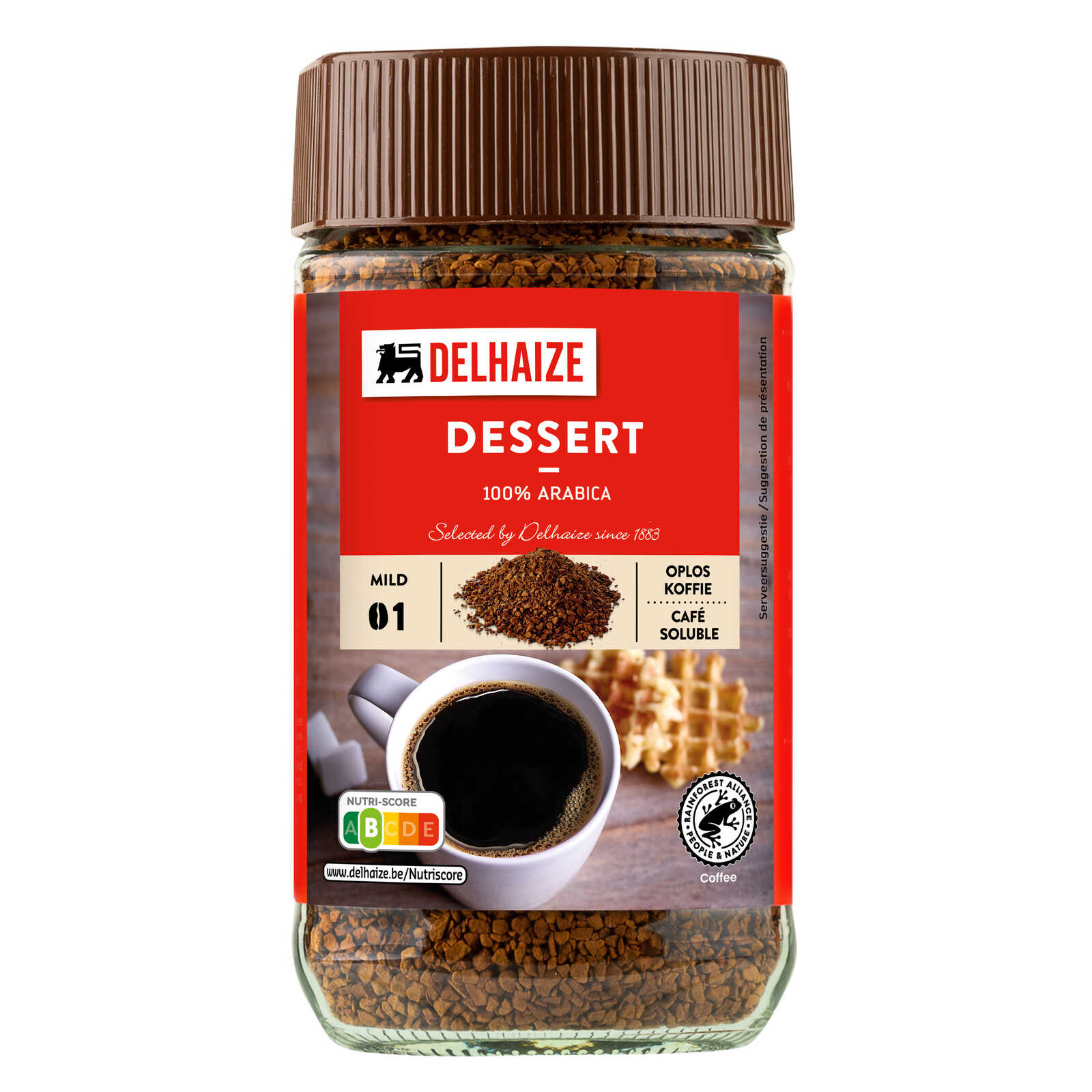 Delhaize | Café | Dessert | Soluble | 100 gr | Delhaize