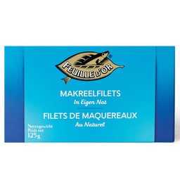 Makrelen | Filets | Eigen nat