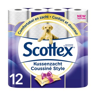 Scottex | Toiletpapier | Kussenzacht Style | 20+4r | Eco 