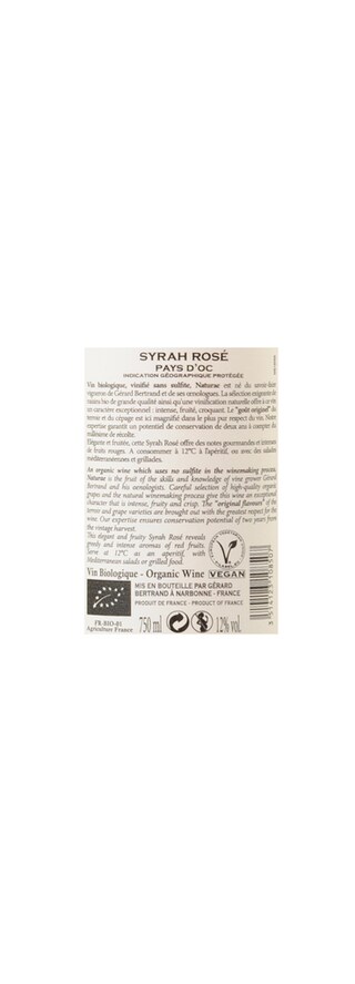 France - Frankrijk | Midi de la France - Languedoc | Naturae Syrah 2018 | BIO 