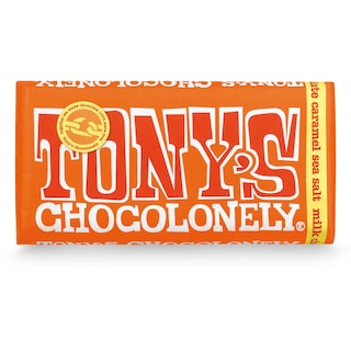 Tony's Chocolonely | Chocolade | Melk | Karamel zeezout | Fairtrade 180 gr