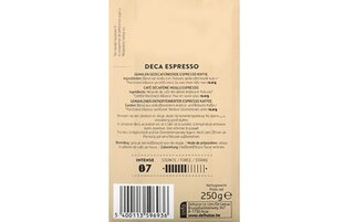 Delhaize | Koffie | Espresso | Deca | Gemalen 