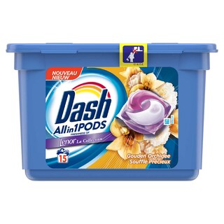 Dash | Wasmiddel | Capsules | Gold orchid 