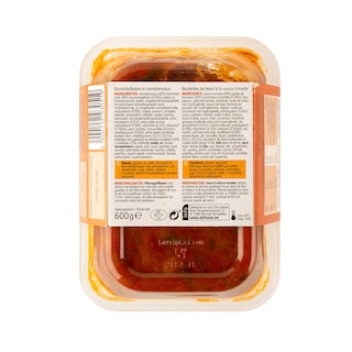 Delhaize | Keftaballetjes tomatensaus /koriander 