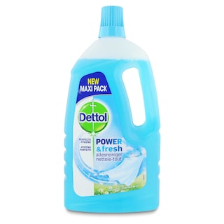 Dettol | Allesreiniger | Power & Fresh | Katoenfris | 1,5L Duopack 