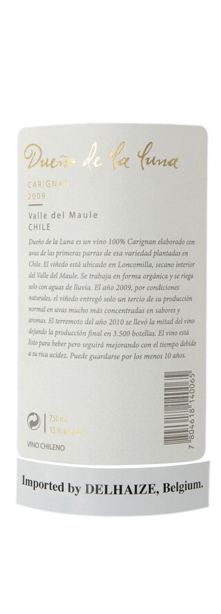 Chili | MAULE | DUENO DE LA LUNA 2009 ROUGE 