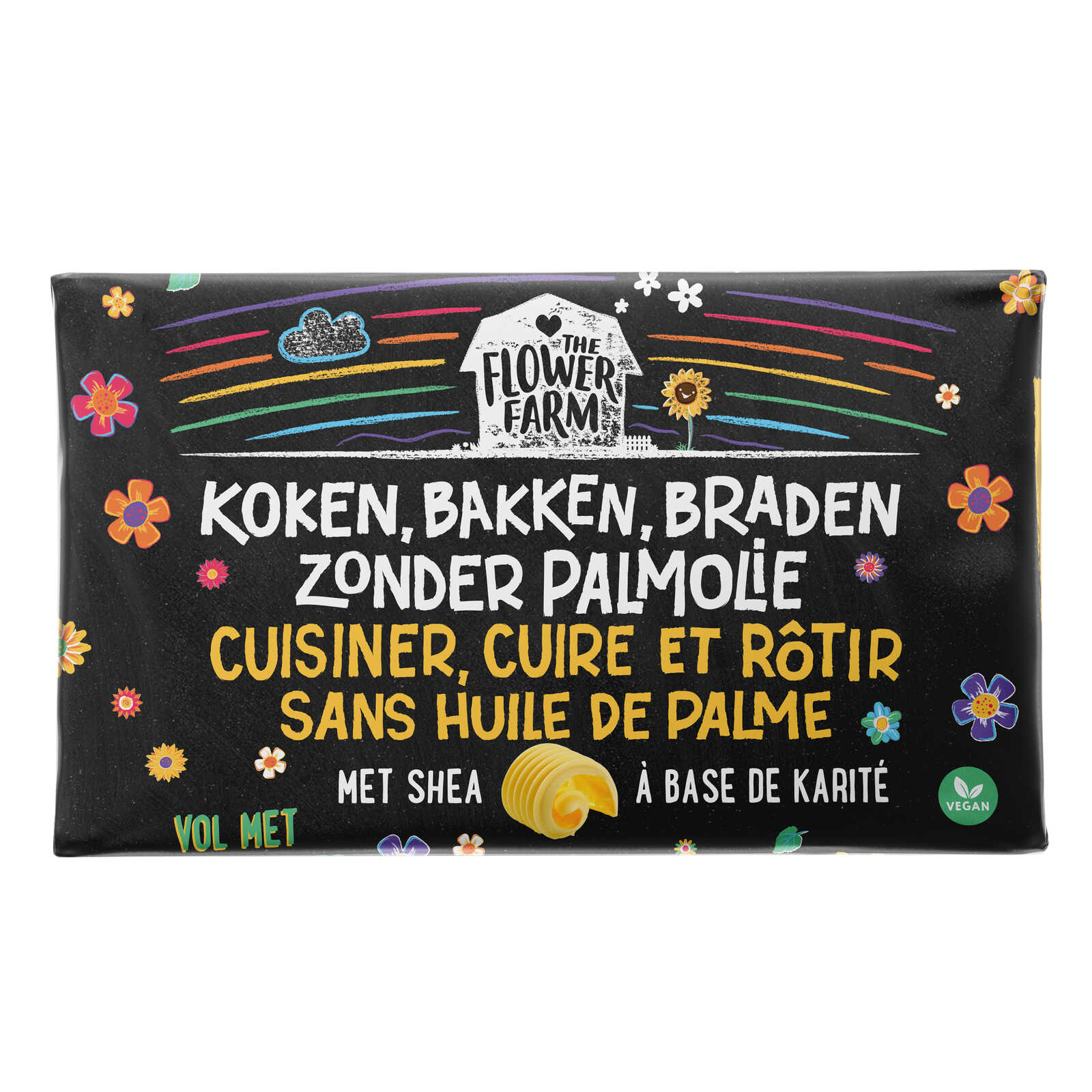 The Flower Farm | Margarine | Bakken & Braden | Plantaardig | 200 Gr ...