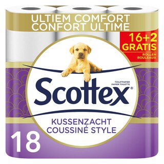 Scottex | Papier toilette | Style | 16+2 | Eco 18 pc